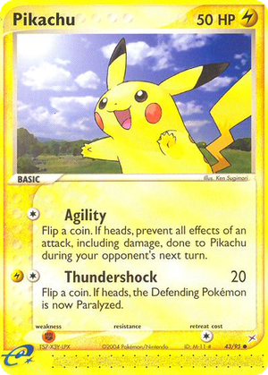 Pikachu card image