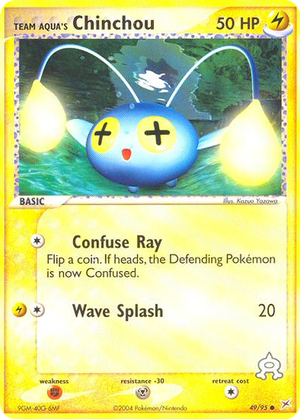 Team Aqua's Chinchou card image