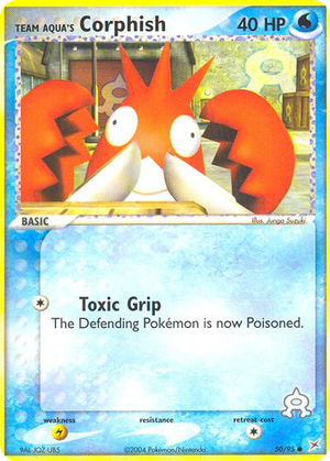 Team Aqua's Corphish card image