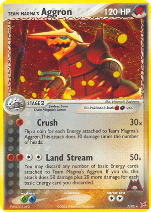 Team Magma's Aggron card image