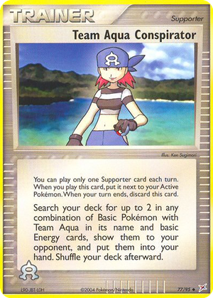 Team Aqua Conspirator card image