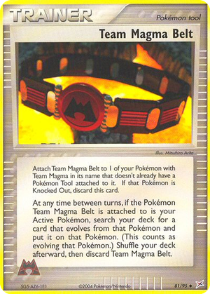 Team Magma Belt card image