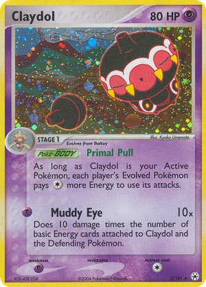 Claydol card image