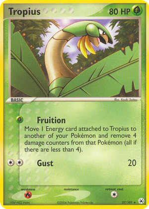 Tropius card image