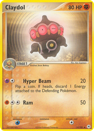 Claydol card image