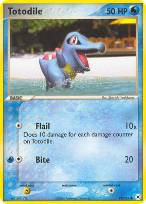 Totodile card image