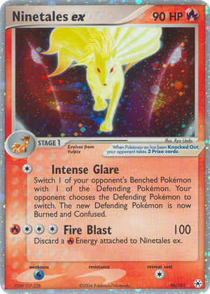 Ninetales ex card image