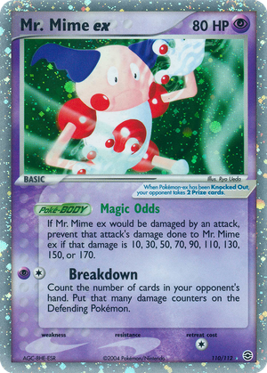 Mr. Mime ex card image