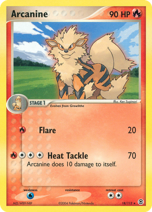 Arcanine card image