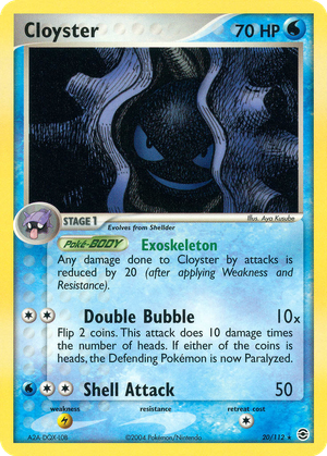 Cloyster card image