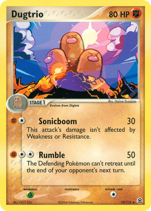 Dugtrio card image
