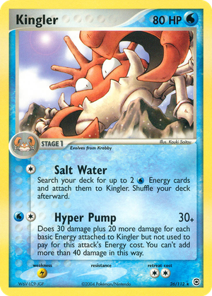 Kingler card image