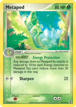 Metapod card image