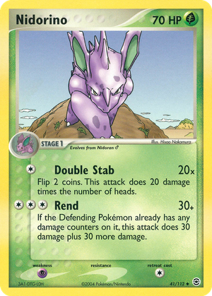 Nidorino card image