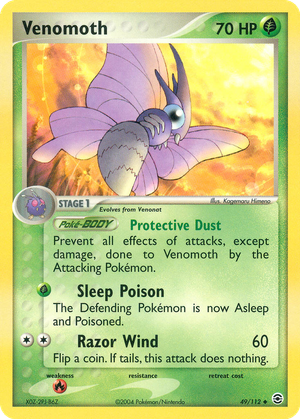 Venomoth card image