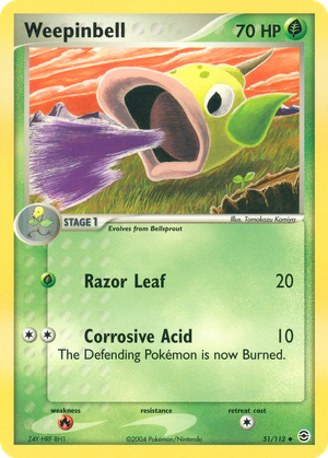 Weepinbell card image