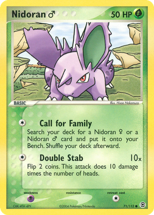Nidoran ♂ card image