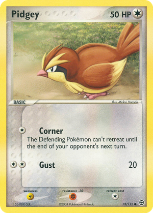 Pidgey card image