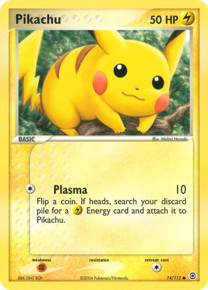 Pikachu card image
