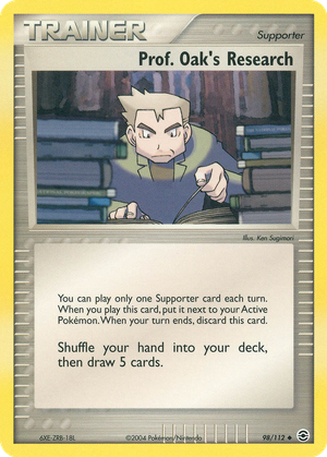 Prof. Oak's Research card image