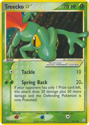 Treecko ☆ card image
