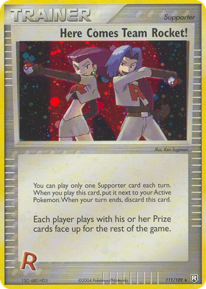 Here Comes Team Rocket! card image
