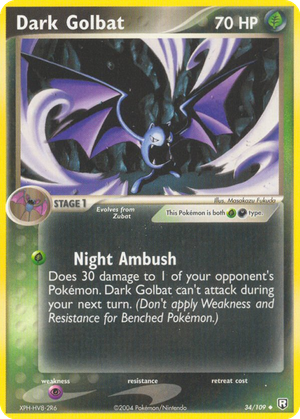 Dark Golbat card image