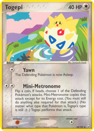 Togepi card image