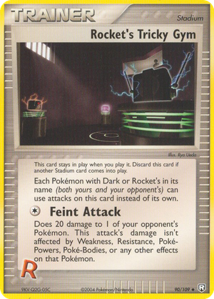 Rocket's Tricky Gym card image