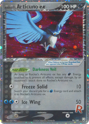 Rocket's Articuno ex card image