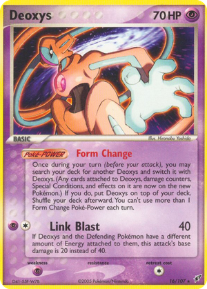 Deoxys card image
