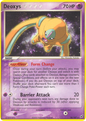 Deoxys card image
