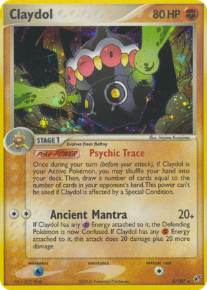 Claydol card image