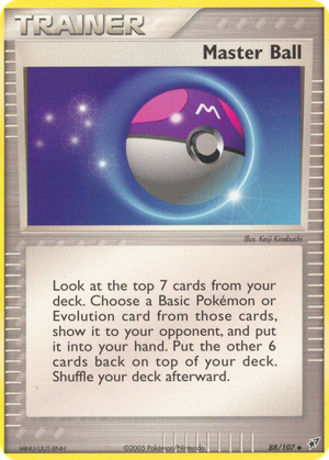 Master Ball card image
