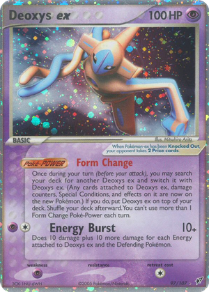 Deoxys ex card image