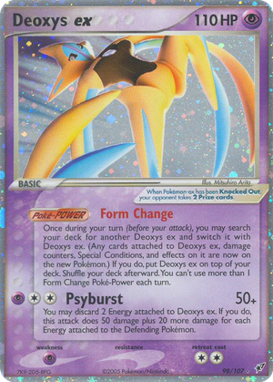 Deoxys ex card image