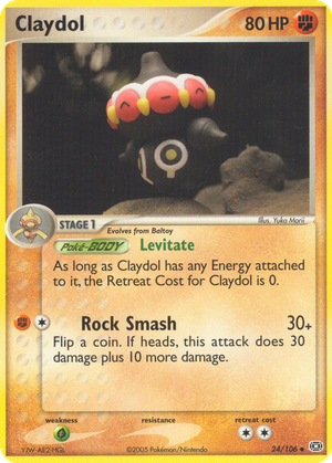 Claydol card image