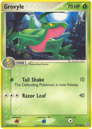 Grovyle card image