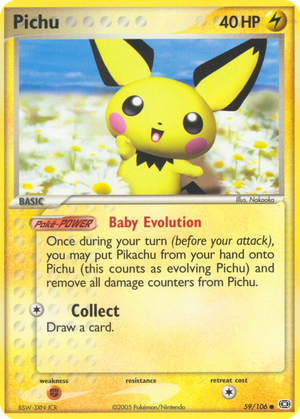Pichu card image