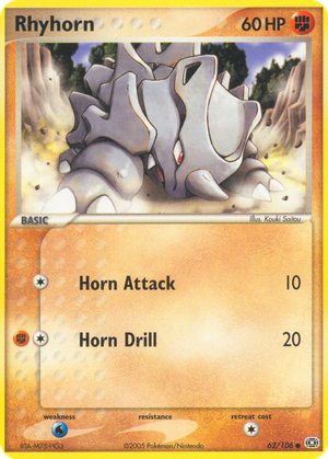Rhyhorn card image