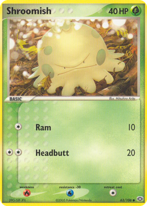 Shroomish card image