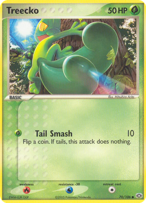 Treecko card image