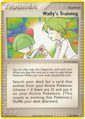 Wally's Training card image