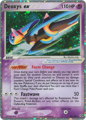 Deoxys ex card image