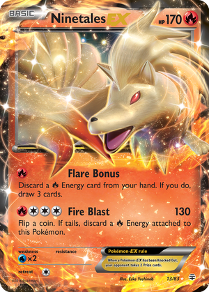 Ninetales EX card image