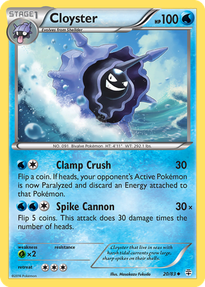 Cloyster card image