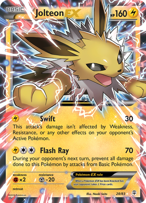 Jolteon EX card image