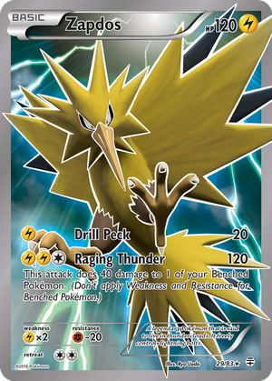 Zapdos card image