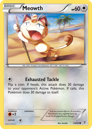 Meowth card image
