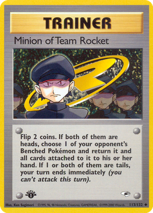 Minion of Team Rocket card image